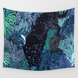 The Jungle at Night Colour Version Wall Tapestry