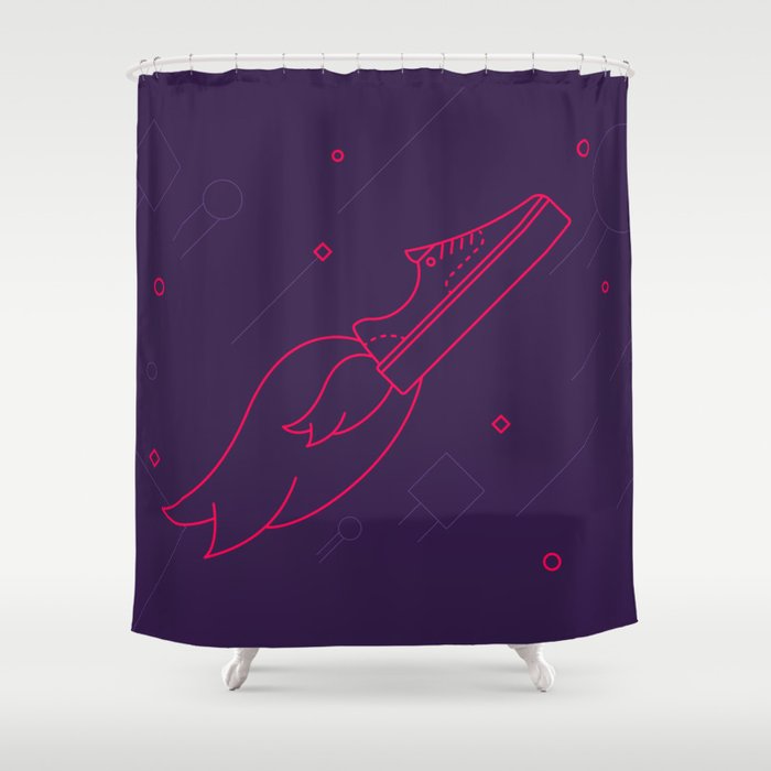 Sneakers Shower Curtain