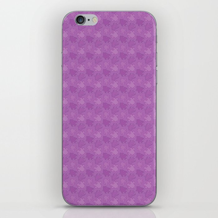 children's pattern-pantone color-solid color-lilac iPhone Skin