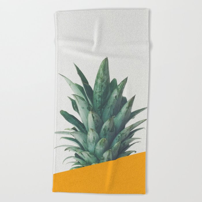 Pineapple Dip IV Beach Towel