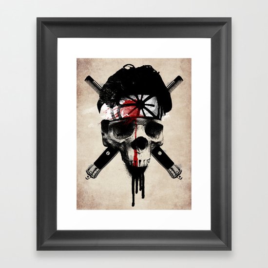 Death to LaRusso Framed Art Print