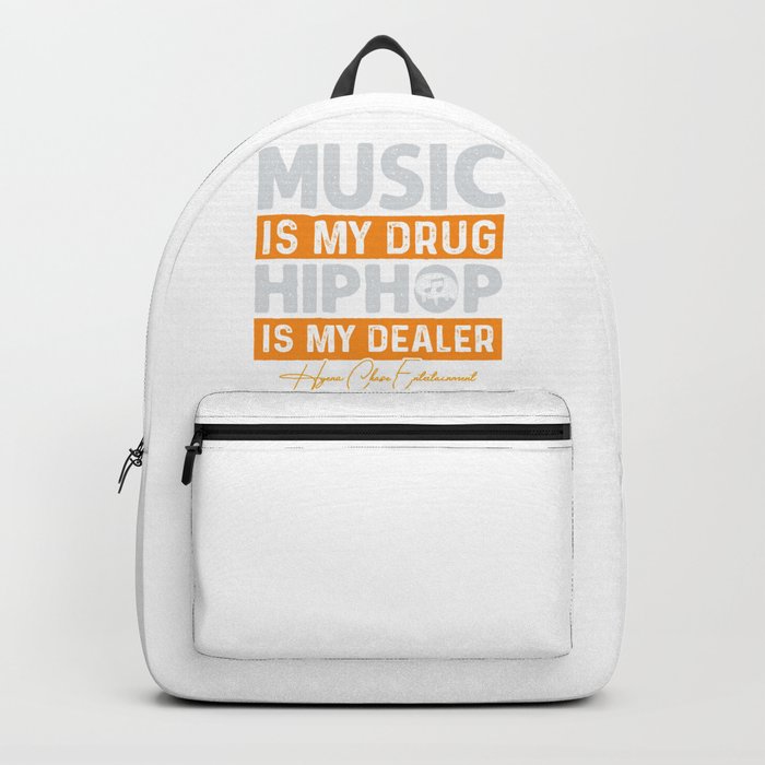 Music Is My Drug Backpack