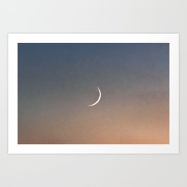 Waning Crescent | Nature and Landscape Photography Art Print