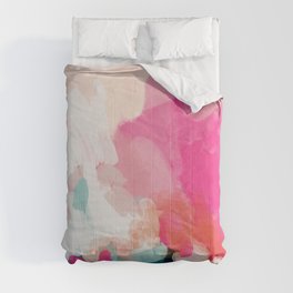 pink sky Comforter