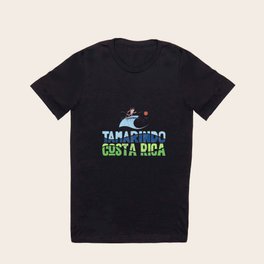 Tamarindo Costa Rica Pura Vida Styling Wave Surfing Tee T Shirt