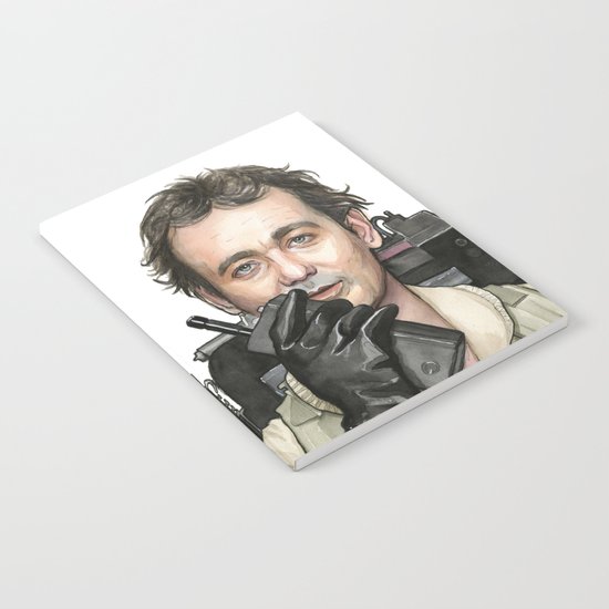 Bill Murray as Peter Venkman from Ghostbusters Notebook