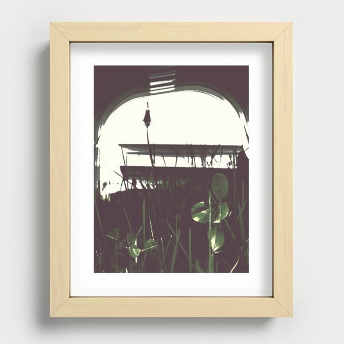 Tunnel vision Recessed Framed Print