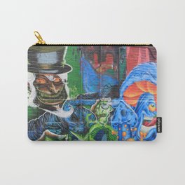 Halloween Graffiti Mad hatter street Carry-All Pouch