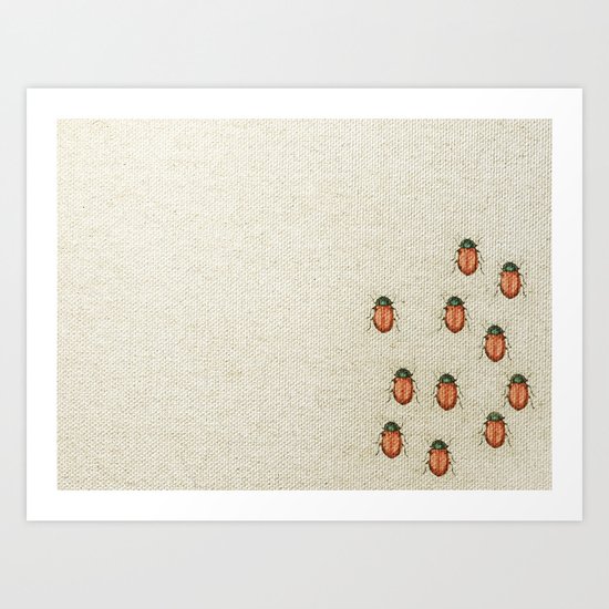 Coletivo "Besouros" Art Print