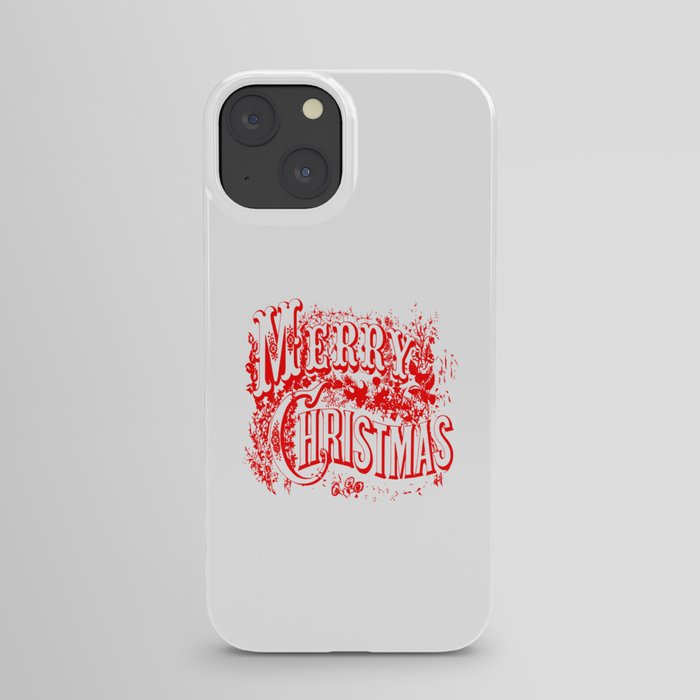 MERRY CHRISTMAS. iPhone Case