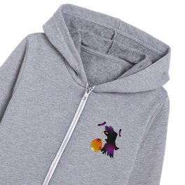Fly High With Basketball Kids Zip Hoodie