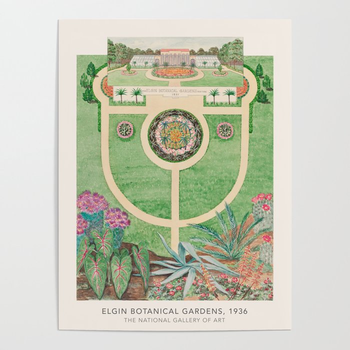 Tabea Hosier Exhibition: Elgin Botanical Gardens Poster