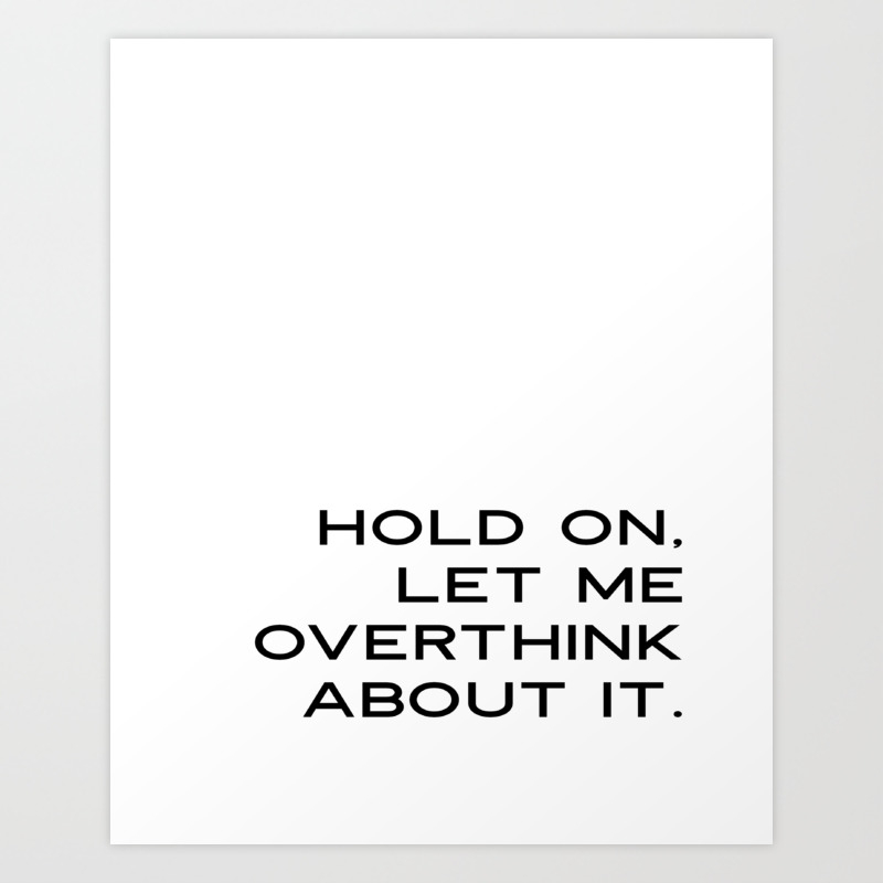 Nordic Black White Smile Humor Funny Quotes Ceramic Coaster
