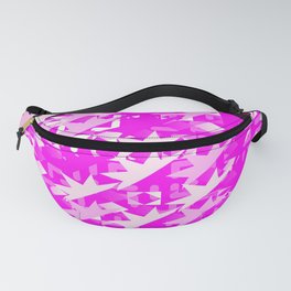 Origami Flight Abstract Fanny Pack | Circle, Origami, Orientalmotif, Graphicdesign, Abstract, Oval, Concept, Deeztags6, Deekflo, Pinkcircle 