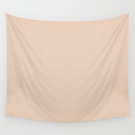 Pale Pastel Pink Solid Color Hue Shade 2 - Patternless Wall Tapestry