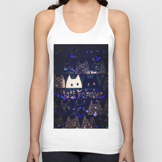 cats-62 Unisex Tank Top