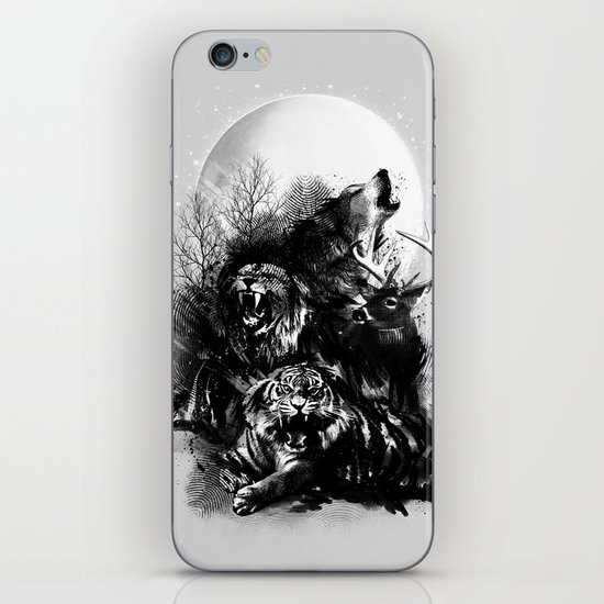 Call of the Wild (GRAY) iPhone & iPod Skin