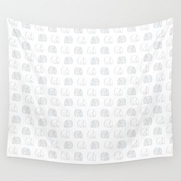 Elephants Wall Tapestry