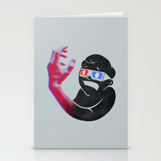 Now in Eye-Popping 3D! Stationery Cards