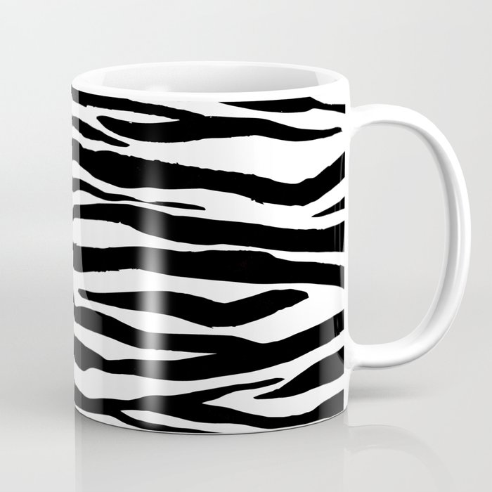 Zebra StripesPattern Black And White Coffee Mug