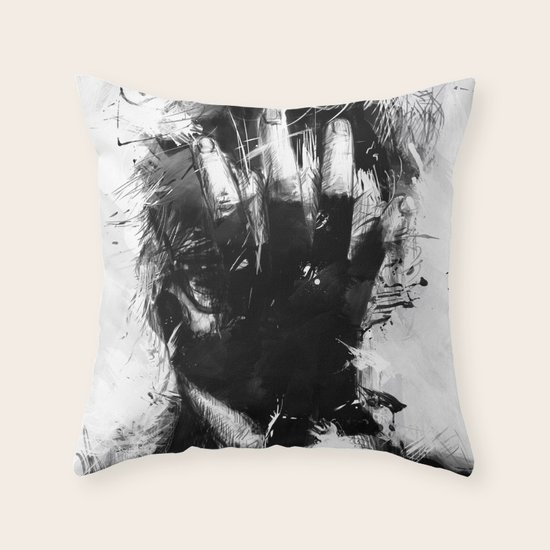 portrait Throw Pillow