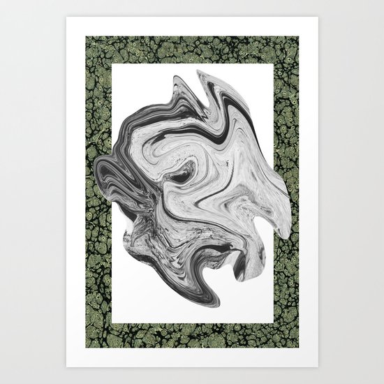 LIQUIDO Art Print