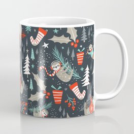 Slothy Holidays Mug