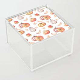 Autumn Pumpkins Pattern Acrylic Box