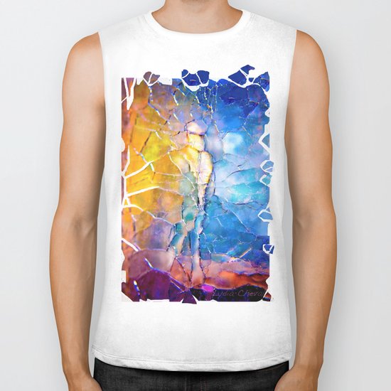 the man behind the sun Biker Tank
