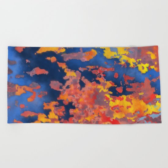 Sunset to Sunrise Beach Towel