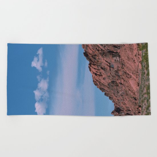 Valley of Fire Beach Towel