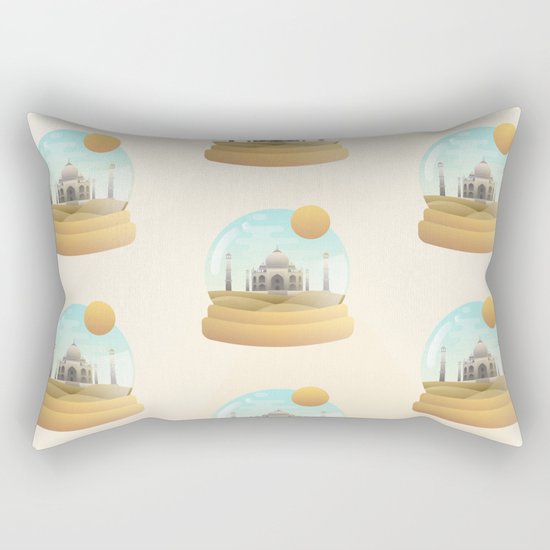 Sand Globe Rectangular Pillow