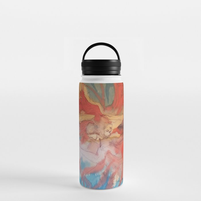 Fairy Fantasy Watercolor Art Collection  Water Bottle