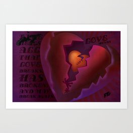 The Mending Heart Art Print