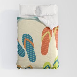 The Flip Flops Family Comforter