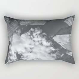 Clouds bw 2 Rectangular Pillow