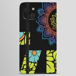 Lotus Flower Love Meditation iPhone Wallet Case