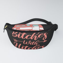 Funny Camping BITCHES WITH HITCHES Caravan Gift Camper Fanny Pack | Campingaccessories, Tentcamp, Caravan, Forest, Familyholidays, Funnycaravangift, Funnycamping, Vacation, Campsite, Traveler 