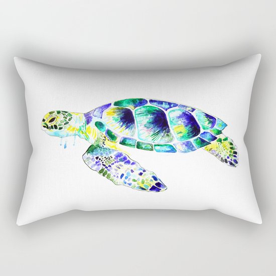 Turtle Rectangular Pillow
