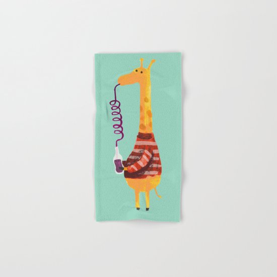Crazy Straw Hand & Bath Towel