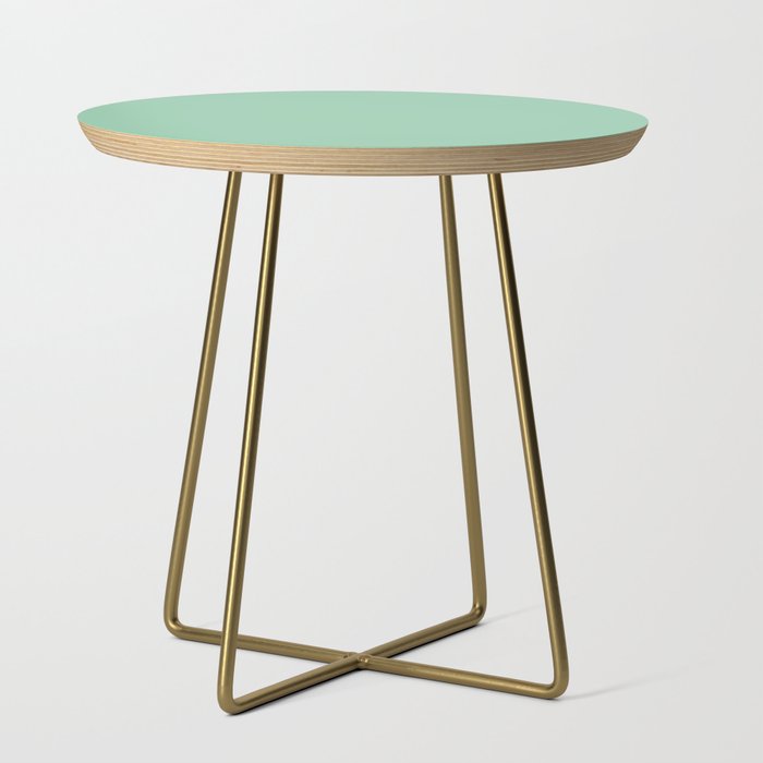 Menthol Green Side Table