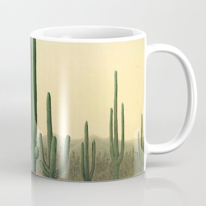 United States Geographical Surveys West of the One Hundredth Meridian - 1875 Cactus Desert Landscape Coffee Mug