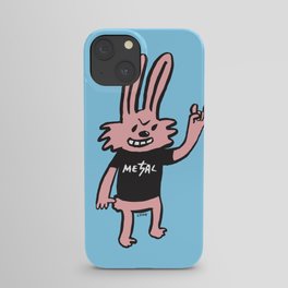 Metal Bunny iPhone Case