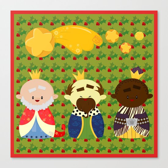 Three Kings (Reyes Magos) Canvas Print