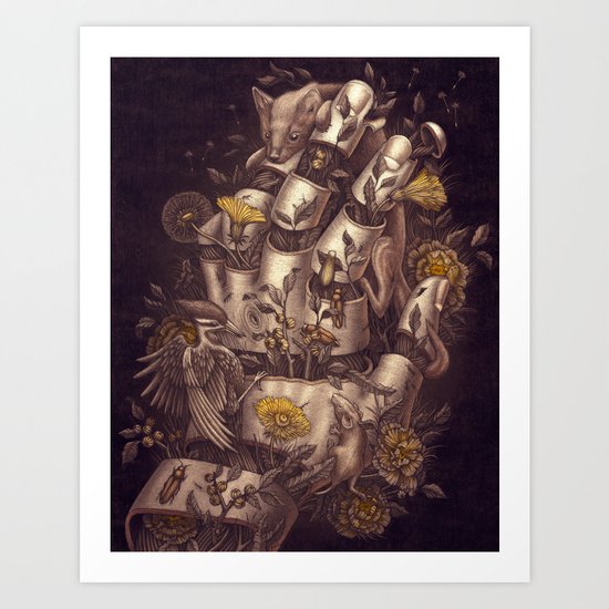 Disperse Art Print
