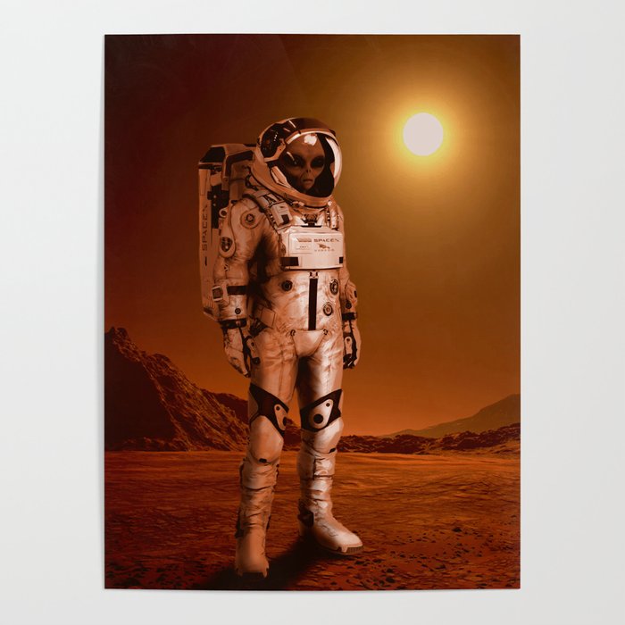 LIFE ON MARS Poster