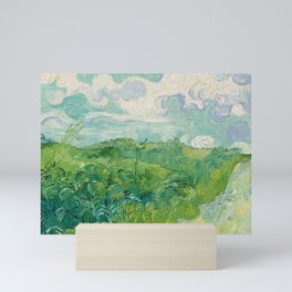 Green Wheat Fields, Auvers, 1890, Vincent van Gogh Mini Art Print