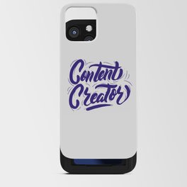 Content Creator iPhone Card Case