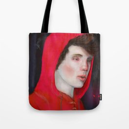 A Red Night Tote Bag