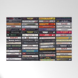 Old 80's & 90's Hip Hop Tapes Welcome Mat